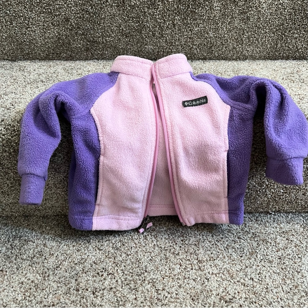 Baby Girl Columbia Fleece Jacket